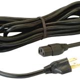 AC Power cord for PowerLights, StudioMax, PhotoMaster and FlashMaster.