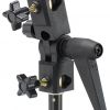 This umbrella mount adjusts to any angle an mounts on stand tops 3/8” to 5/8”.
